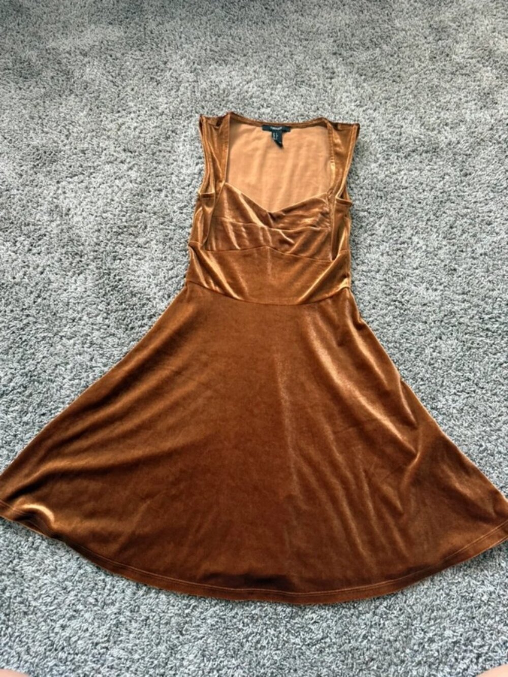 Forever 21 Velvet Skater Dress